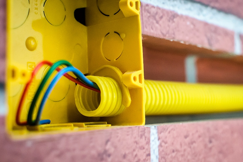 Quadro de distribuição elétrica